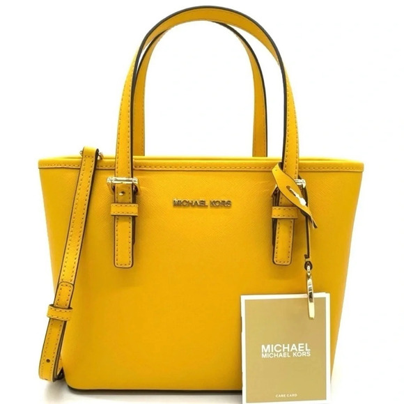 Michael Kors Xsmall Top Zip Tote Crossbody Bag
Jasmine Yellow - Picture 1 of 8